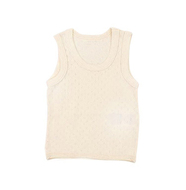 Sema Baby Sevi Jakarlı Kolsuz Atlet - Krem 2 Yaş