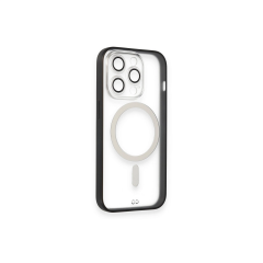 İphone 14 Pro Kılıf Grand Magneticsafe Kapak - Siyah