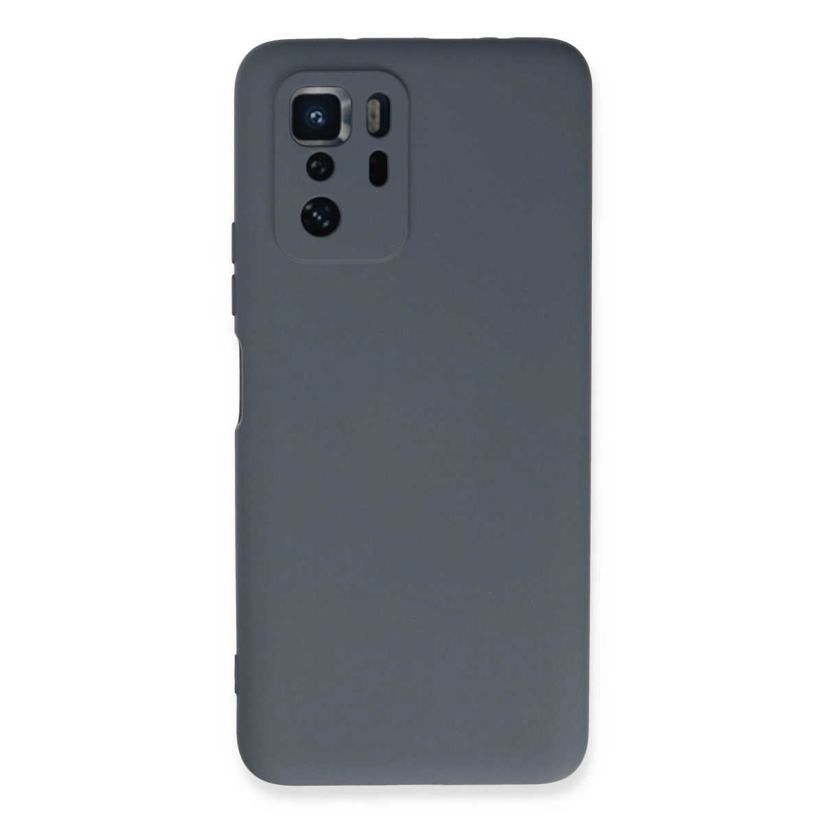 Xiaomi Poco X3 Gt Kılıf Nano İçi Kadife Silikon - Gri