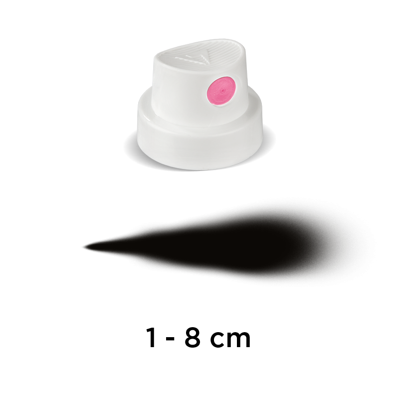Sprey Başlığı - Beyaz-Pembe - 9005