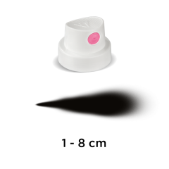Sprey Başlığı - Beyaz-Pembe - 9005