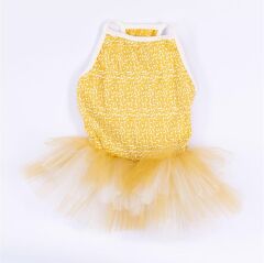 PawStar Yellow Polka-Dot XL 34 x 38 x 55 cm