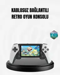 4.3 İnç Ekranlı Retro Oyun Konsolu – 64 Gb Hafızalı, Şarjlı Ve Multimedya Destekli