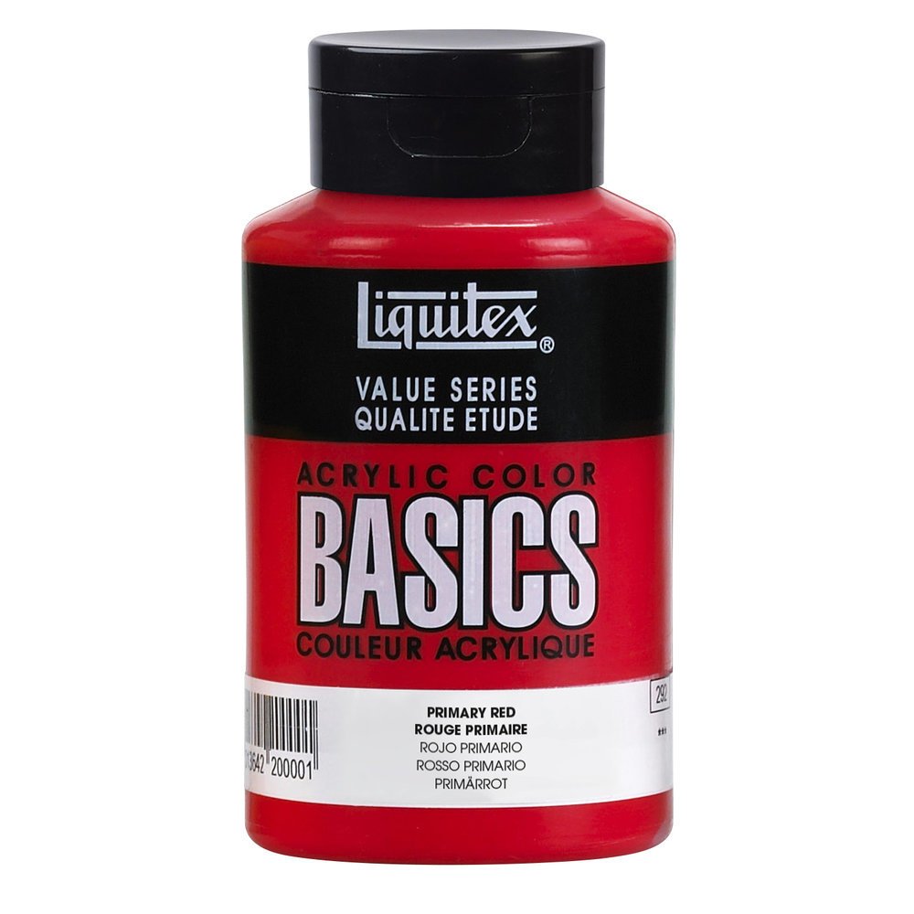 Basic Akrilik 400 ml - N:415 Prımary Red
