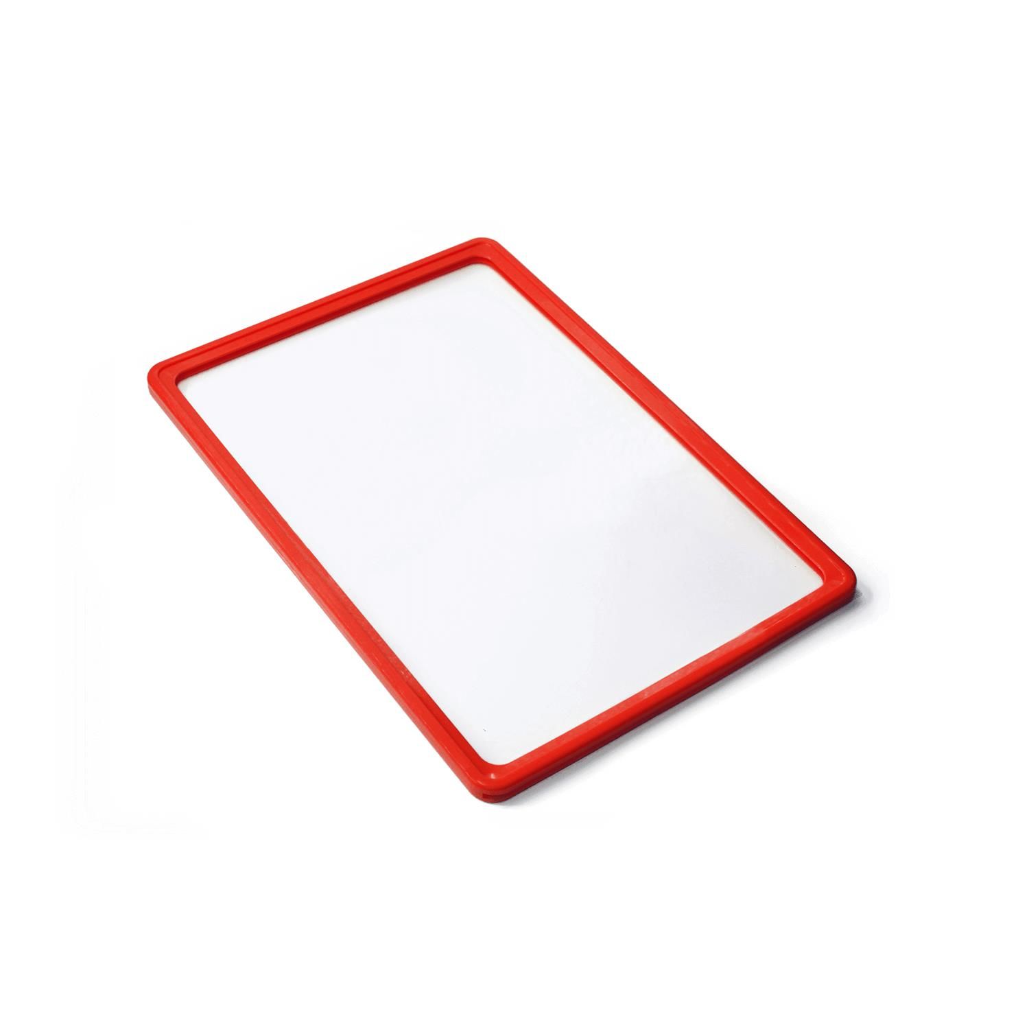 Plastik A6 Çerçeve 10'lu Paket Kırmızı