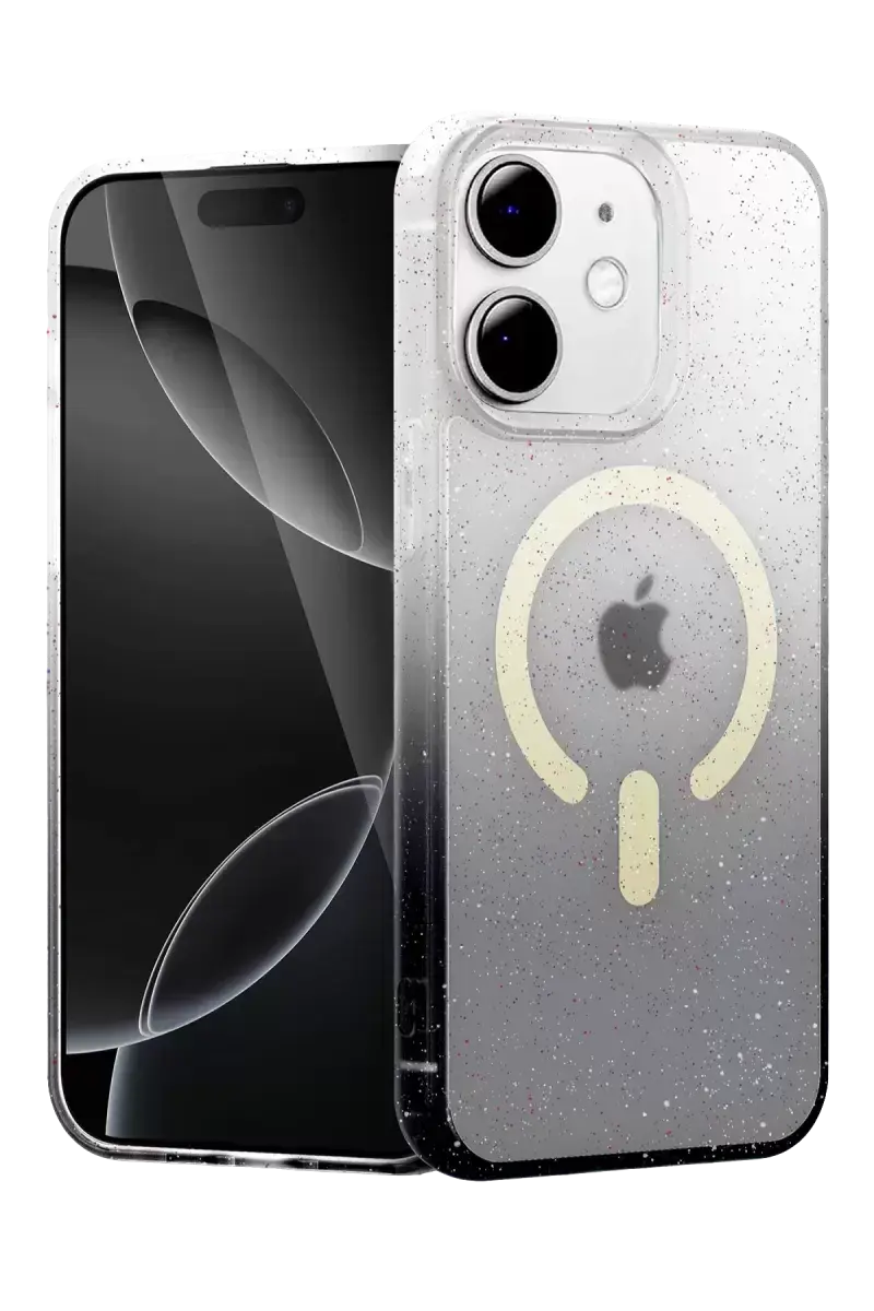 Newface Apple İphone 11 Pummel Shiny Magsafe Kapak - Siyah