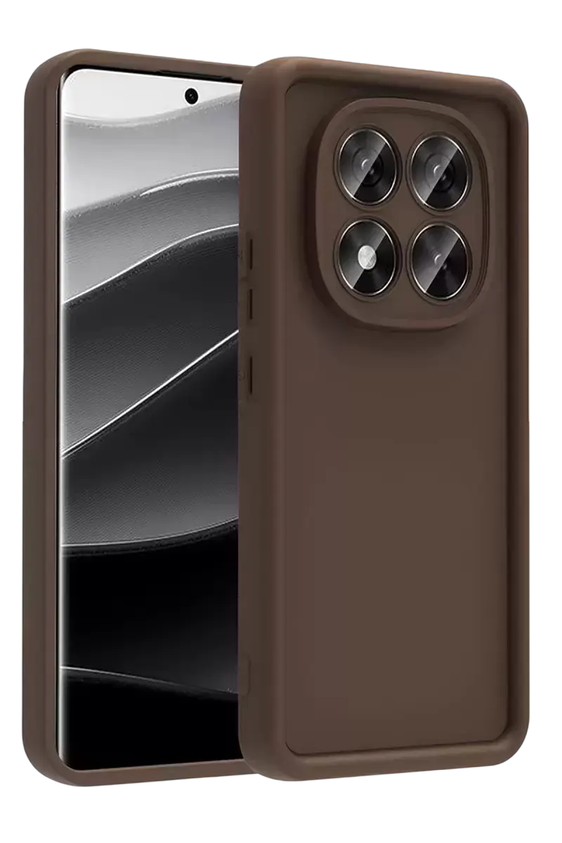 Newface Xiaomi Redmi Note 15 4g Viera Silikon - Kahverengi