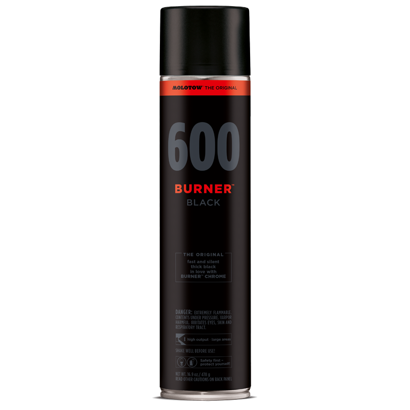 Burner - 600ml - Black