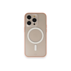 İphone 14 Pro Kılıf Grand Magneticsafe Kapak - Pembe