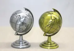 Metal Dünya Küre Model 2