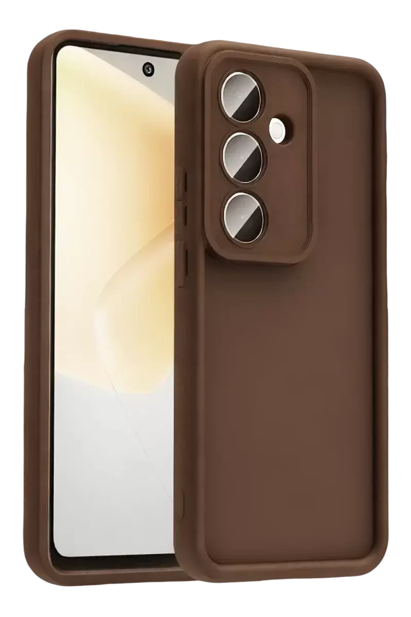 Newface Samsung Galaxy A37 5g Viera Silikon - Kahverengi