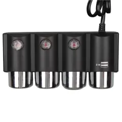 Olesson 1508 12-24v 3lü Çift Usbli 120w 80 Cm Kablolu Araç Çakmak Çoklayıcı