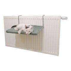 Kedi Radyatör Yatağı Yıkanabilir 42 cm 15 kg Koyu Yeşil