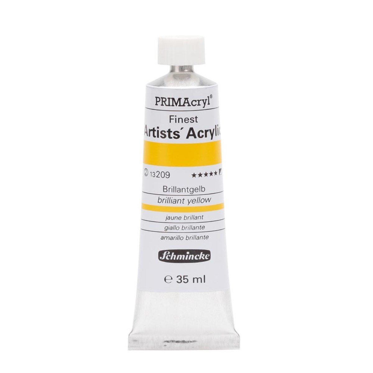 PRİMAcryl Artist Akrilik Boya - Brilliant Yellow - 35ml - Seri 2