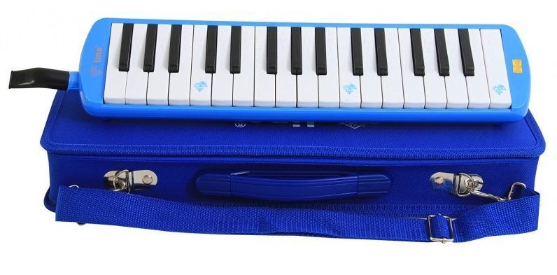 Çantalı Melodika 32 Tuşlu  Mavi