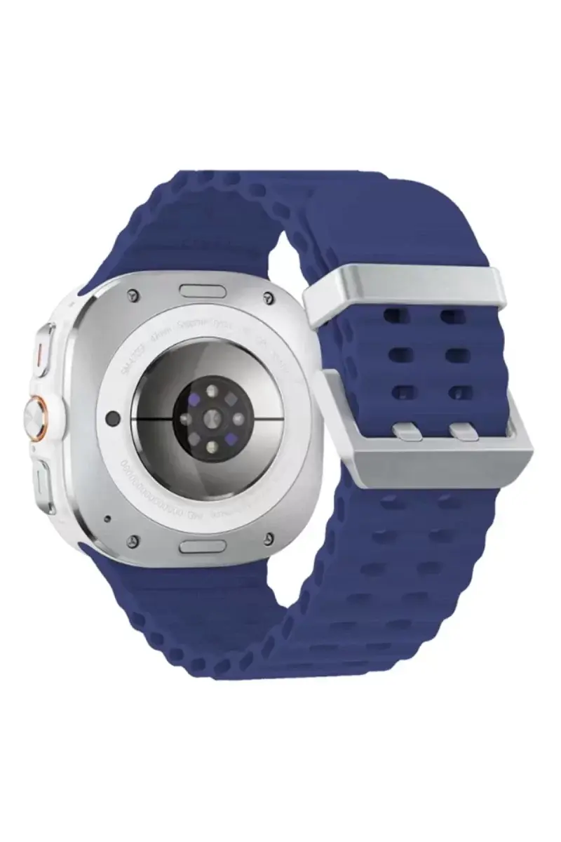 Newface Watch 7 Ultra Kr417 Rug Silikon Kordon - Lacivert