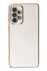 Newface Samsung Galaxy A73 5g Kılıf Volet Silikon - Beyaz