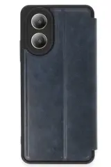 Newface Oppo A38 Kılıf Flip Cover - Lacivert