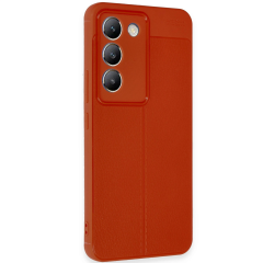 Vivo V30 Lite 4g Kılıf Auto Focus Kapak - Kırmızı