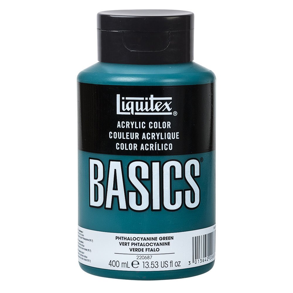 Basic Akrilik 400 ml - N:317 Phthalo Green