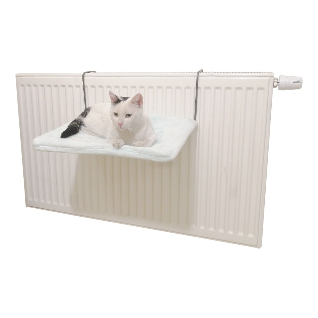 Kedi Radyatör Yatağı Yıkanabilir 42 cm 15 kg Açık Mavi