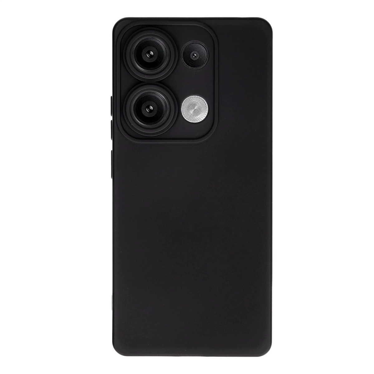 Xiaomi Redmi Note 13 Pro 4g Kılıf Nano İçi Kadife Silikon - Siyah