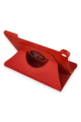 Newface Huawei Matepad Se Kılıf 360 Tablet Deri Kılıf - Kırmızı