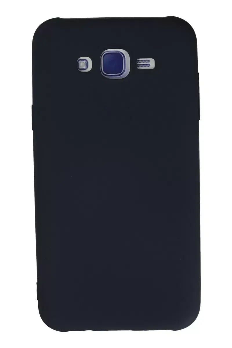 Newface Samsung Galaxy J7 Kılıf Nano İçi Kadife Silikon - Lacivert