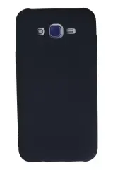 Newface Samsung Galaxy J7 Kılıf Nano İçi Kadife Silikon - Lacivert