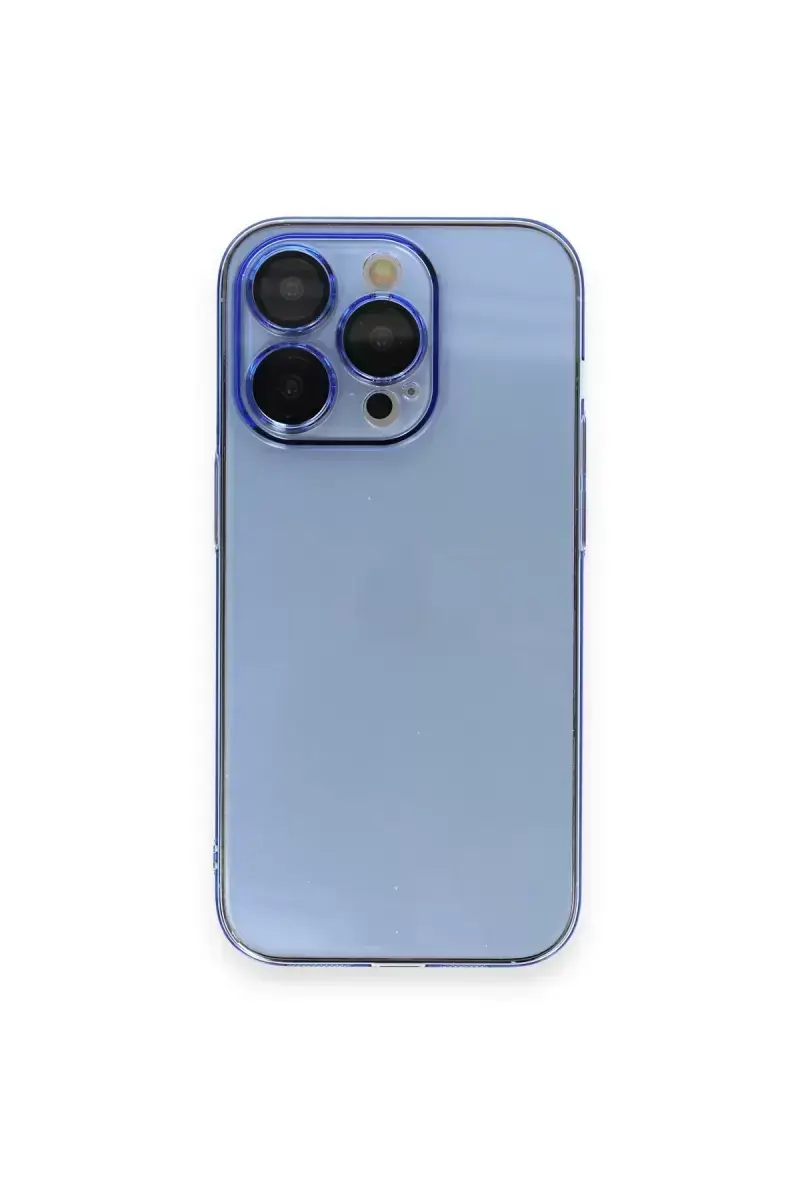 Newface Apple İphone 14 Pro Kılıf Armada Lensli Kapak - Sierra Blue