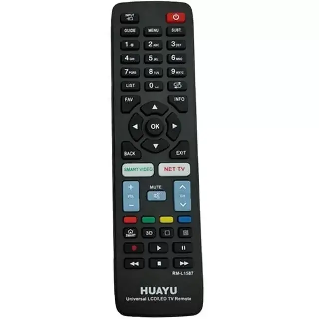 Huayu Rm-l1587 Samsung-lg-sony-philips-panasonic Universal Lcd Tv Kumanda