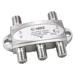 Herz 4x1 950-2400mhz 3db Diseqc Switch Uydu Birleştirici