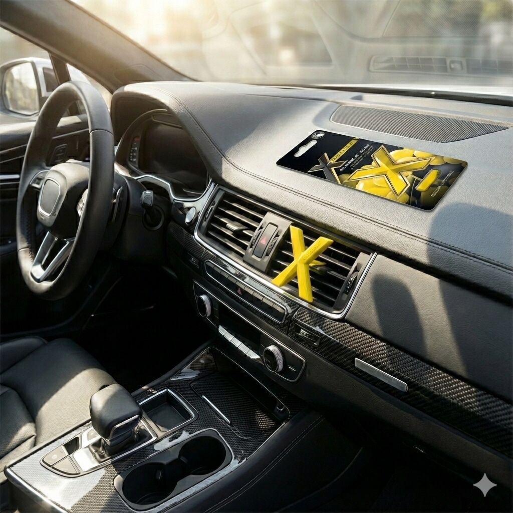 Areon X Version Peteğe Geçmeli Oto Kokusu Sarı