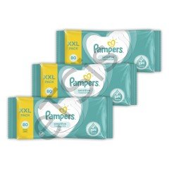Prima Pampers Baby Sensitive Islak Havlu 3x80 Yaprak