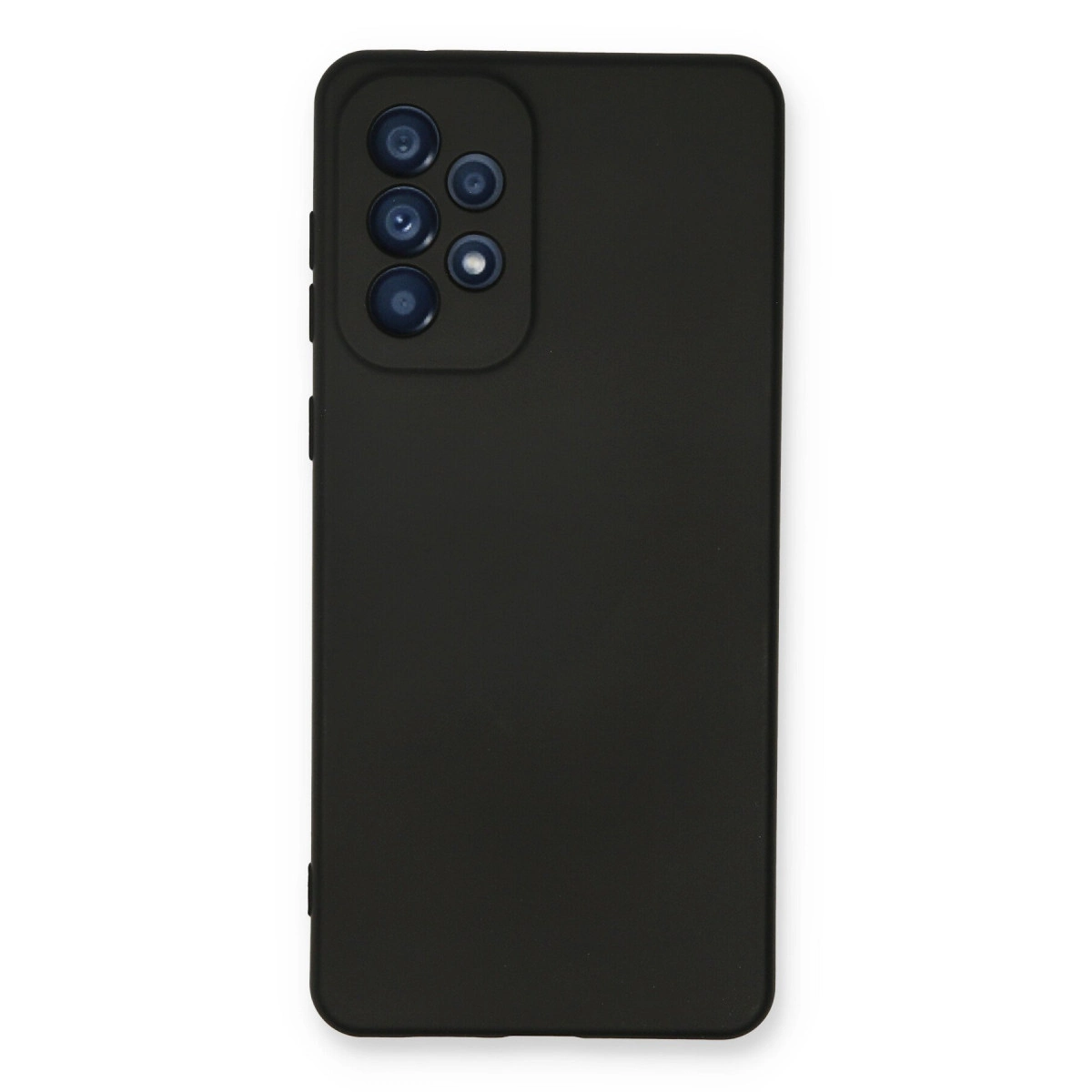 Samsung Galaxy A53 5g Kılıf Nano İçi Kadife Silikon - Siyah