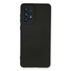 Samsung Galaxy A53 5g Kılıf Nano İçi Kadife Silikon - Siyah