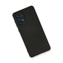 Samsung Galaxy A53 5g Kılıf Nano İçi Kadife Silikon - Siyah