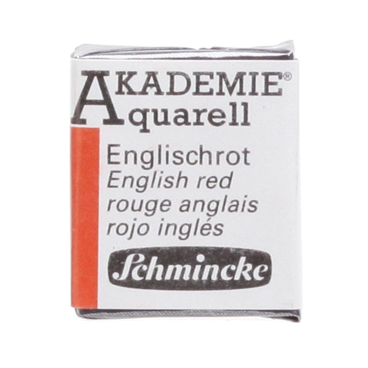 Akademie Yarım Tablet Suluboya - English Red