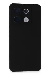 Newface Xiaomi Redmi Note 13 Pro 5g Kılıf Nano İçi Kadife Silikon - Siyah