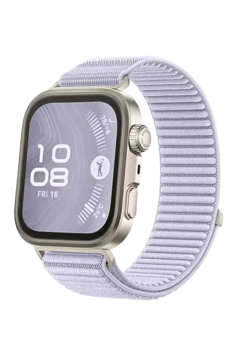 Newface Huawei Fit 4 Braid Kordon - Lila