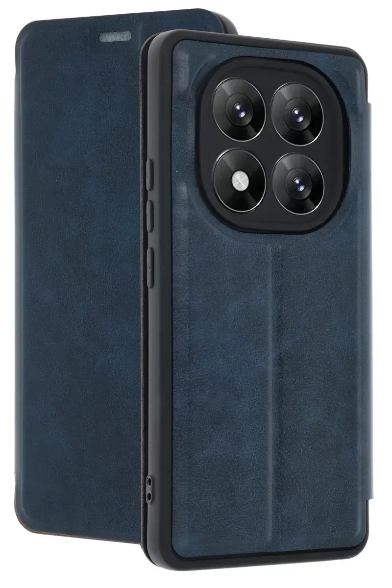 Newface Xiaomi Redmi Note 14 Pro 5g Kılıf Flip Cover - Lacivert