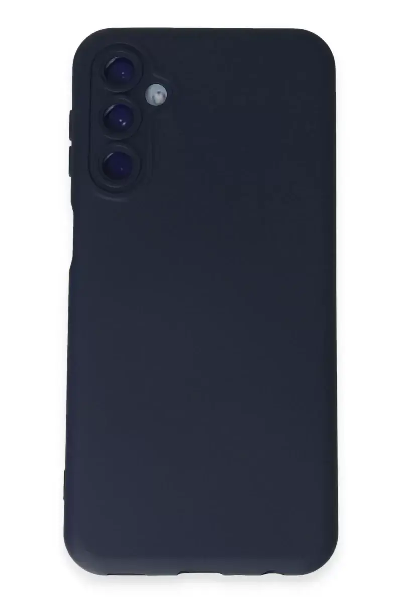 Newface Samsung Galaxy M34 5g Kılıf Nano İçi Kadife Silikon - Lacivert