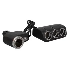 Olesson 1528 12-24v Tek Usb Girişli 120w 80cm Kablolu 3'lü Araç Çakmak Çoklayıcı