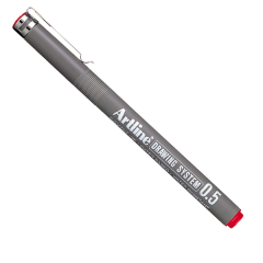 Drawing System 0.5 Çizim Kalemi Uç:0,5mm Kırmızı
