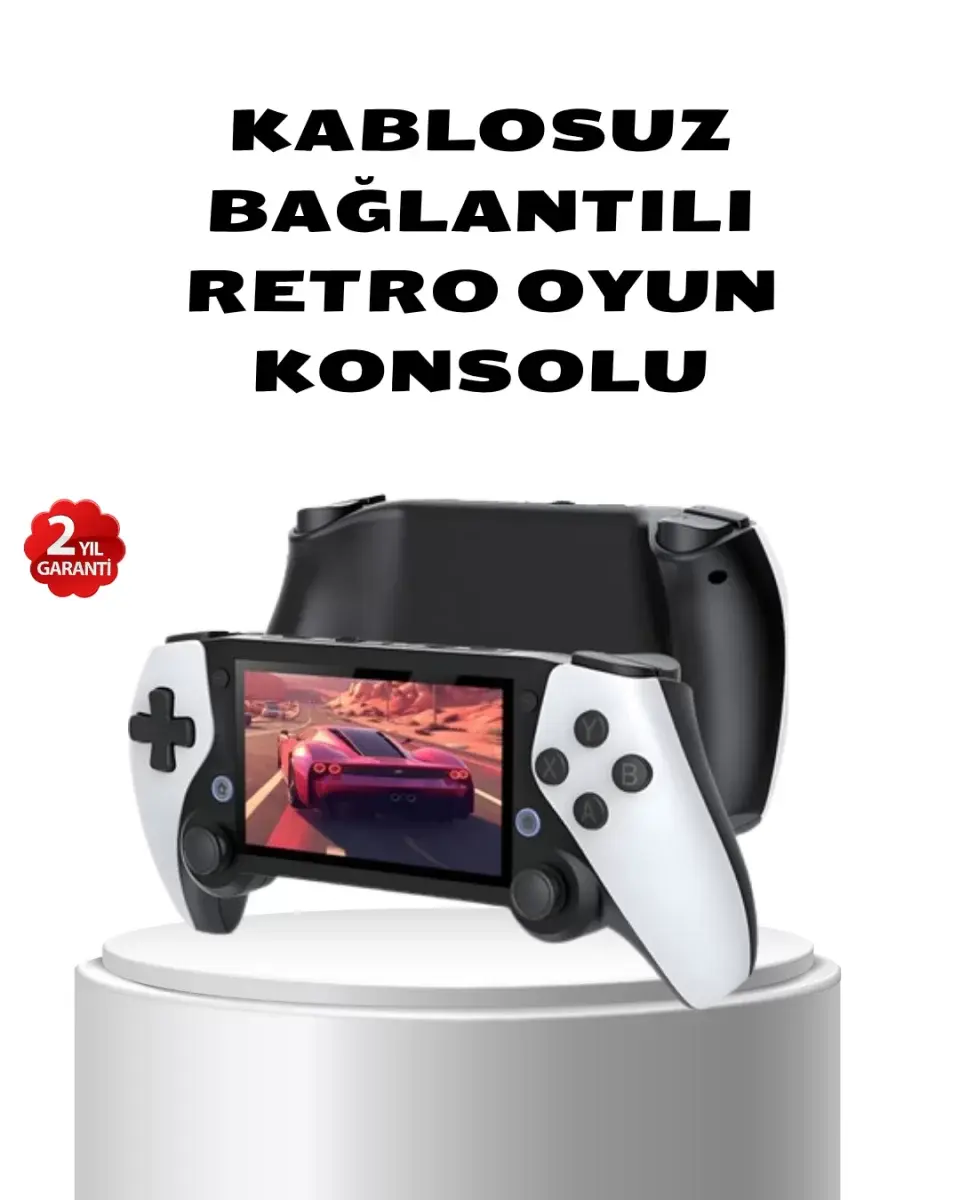 Taşınabilir Retro Oyun Konsolu – 4.3 İnç Ekran, 64 Gb Hafıza Ve Klasik Oyun Arşivi