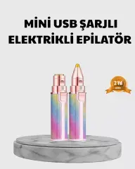 Mini Yüz Ve Kaş Epilatörü – 8000 Rpm Güçlü Motor Ve Paslanmaz Çelik Başlık