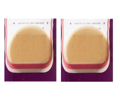 2 Adet 7 Cm Yuvarlak Mucize Makyaj Süngeri Allık Pudra Krem Fondöten Süngeri