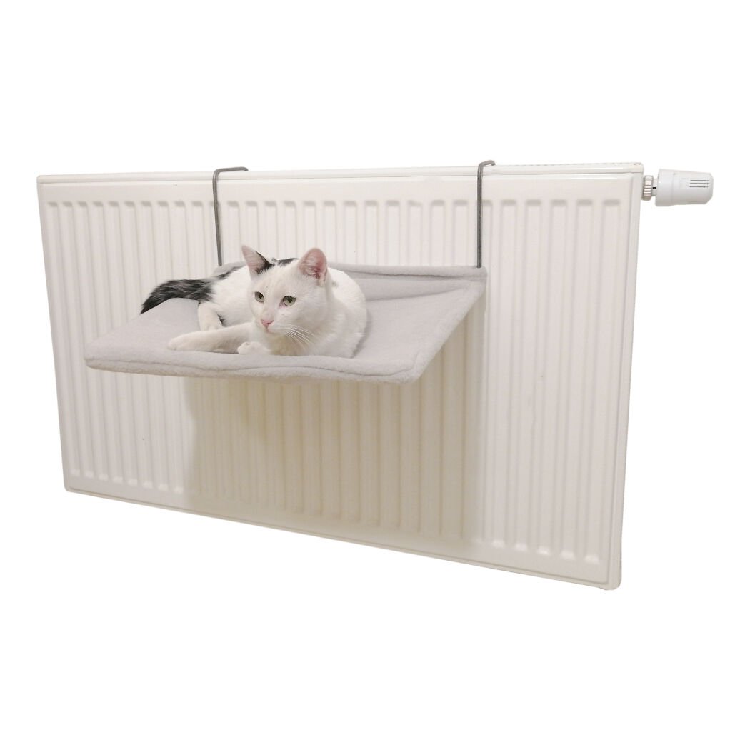 Kedi Radyatör Yatağı Yıkanabilir 42 cm 15 kg Gri