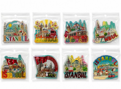 İstanbul Temalı Silikon Buzdolapı Süsü Magnet Alk5826