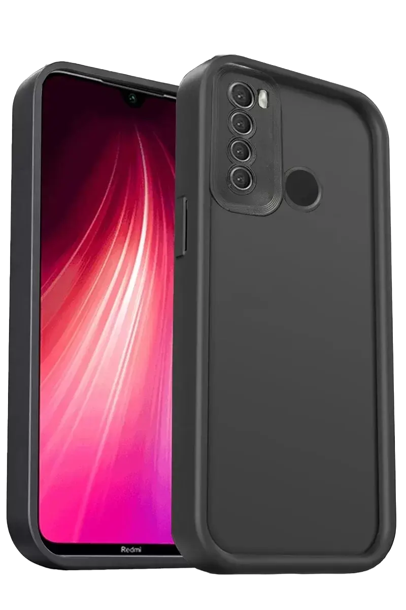 Newface Xiaomi Redmi Note 8 Kılıf Viera Silikon - Siyah